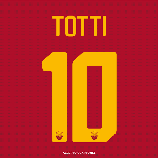 Francesco Totti farewell  Printing