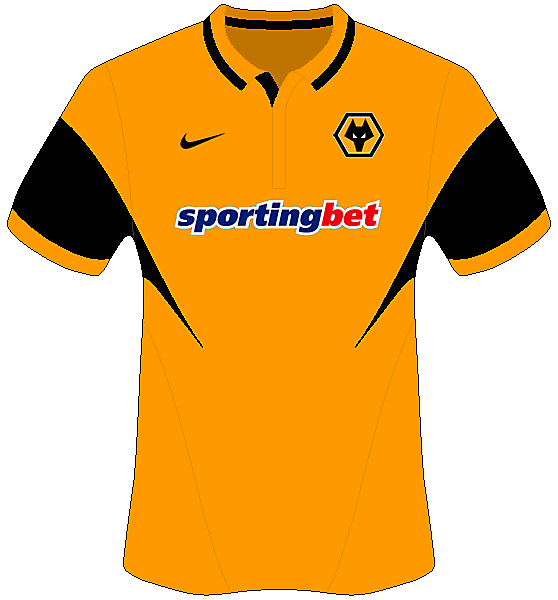 Wolverhampton Wandrers Home - Nike Shirt