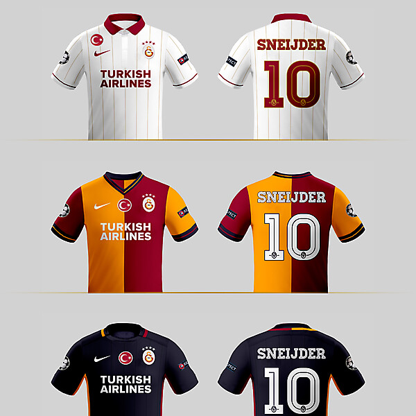 Galatasaray 15-16 Kit Designs