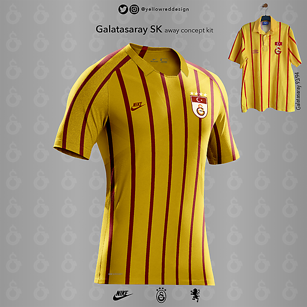 Galatasaray 93/94 Retro Away