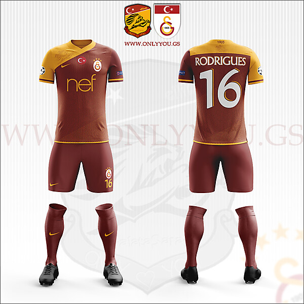 Galatasaray SK | 2017-2018 Home Kit