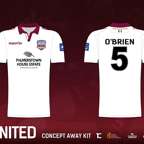 Galway United Away Kit - Macron