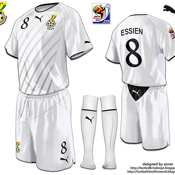 Ghana World Cup 2010 fantasy home