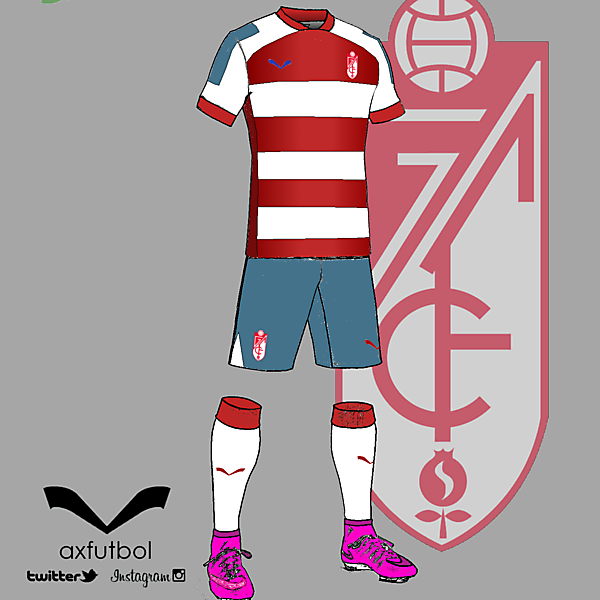 Granada CF home kit design