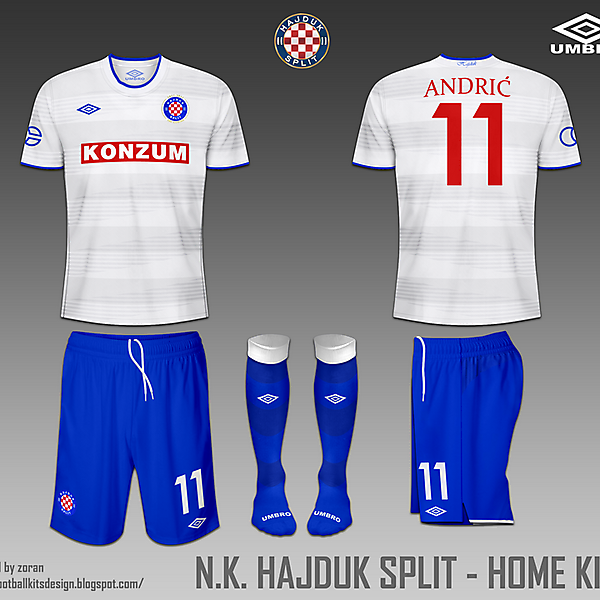 Hajduk Split fantasy home and away