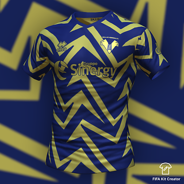 Hellas Verona x Errea away concept