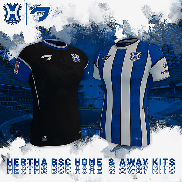 Hertha BSC | Home and Away Shirts