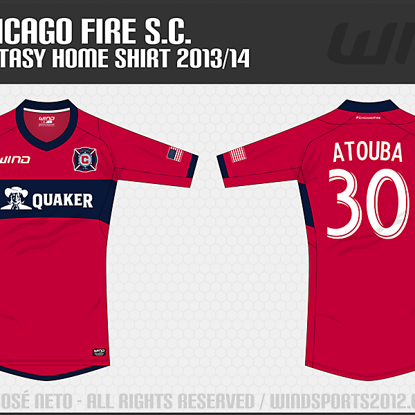 Chicago Fire, Home Shirt