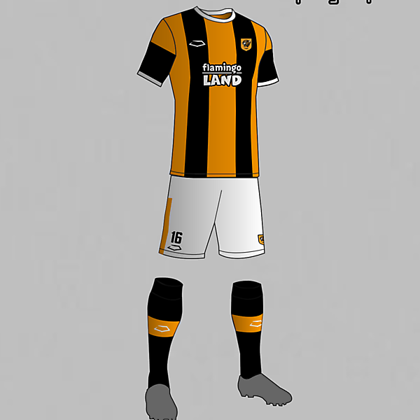 Hull City (England) 2016 Home KIt