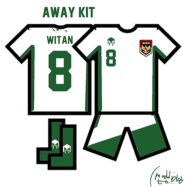 Indonesia Football Team // Away Kit