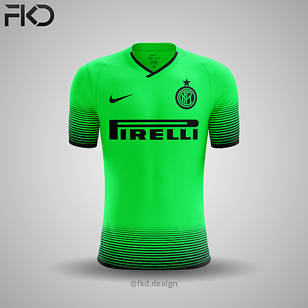 Inter FC Nike Third Kit Concept