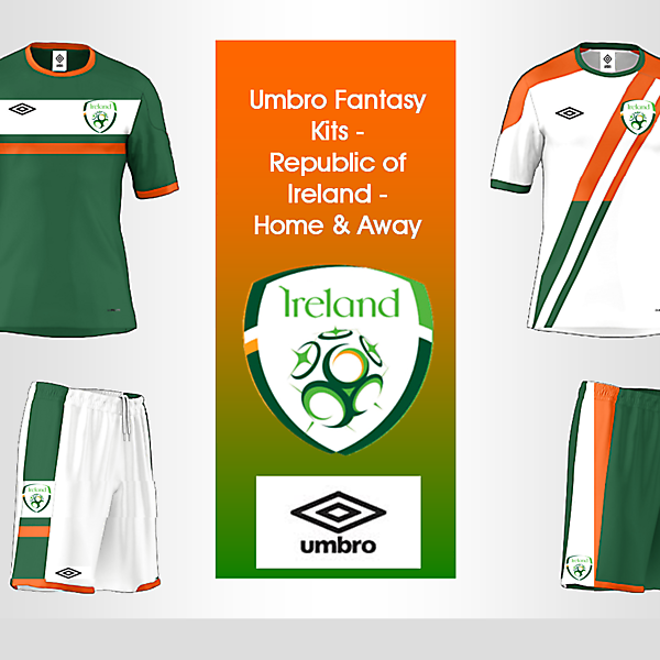 Umbro Fantasy Kit - Republic of Ireland