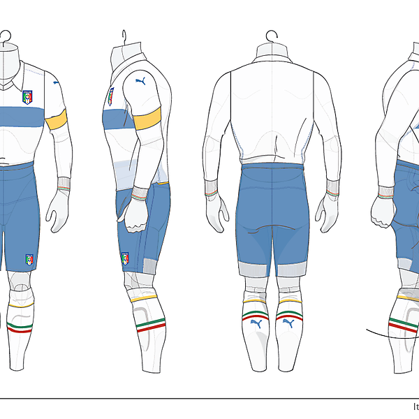 Italy 2010 World Cup Kit Away