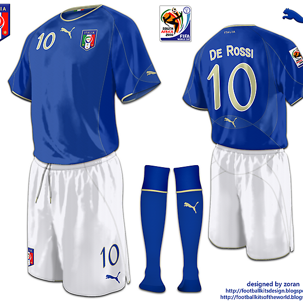 Italy World Cup 2010 fantasy home