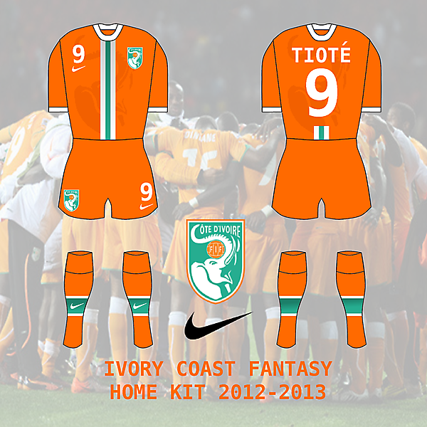 Ivory Coast / Cote d\'Ivoire Home Kit