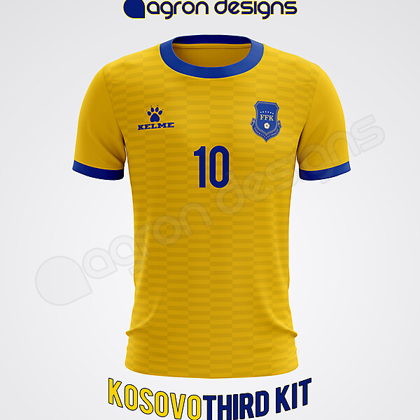 Kelme Kosovo Third Kit Concept