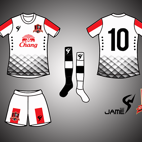 KhonKhaen United Kits Away 2017