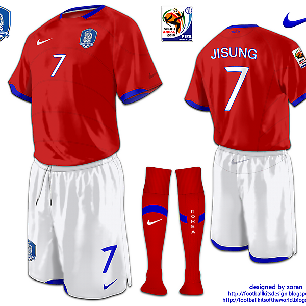 Korea Republic World Cup 2010 fantasy home