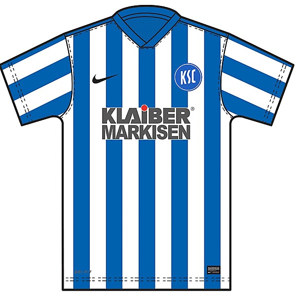 KSC - Karlsruher SC (HOME KIT)