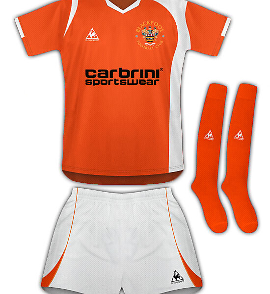 Blackpool 10/11 Home Kit