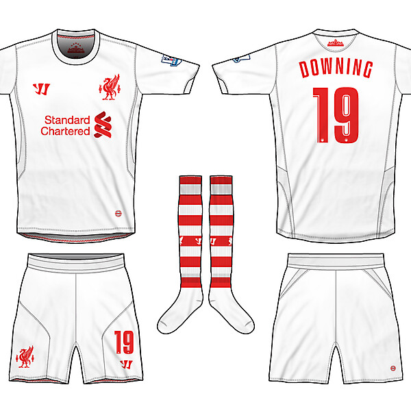 Liverpool Warrior Away 12-13