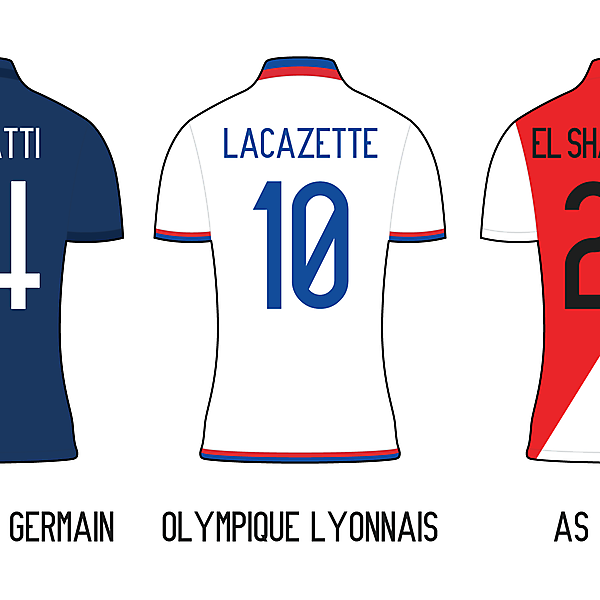 Ligue 1 Minimalist Kits