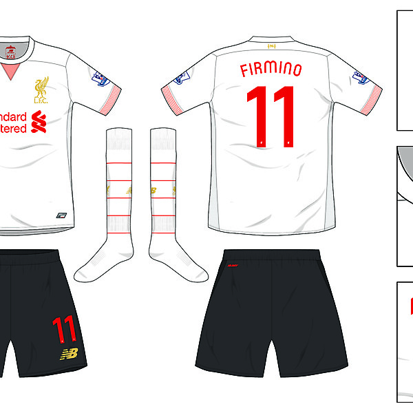 Liverpool Away kit 2016/17