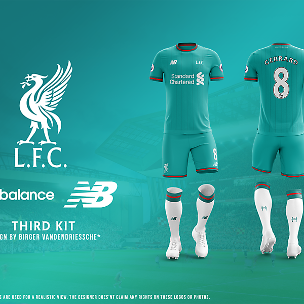 Liverpool FC - Fantasy Football Kit (THIRD)