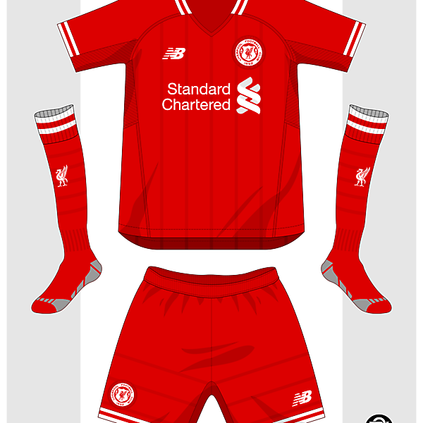 Liverpool F.C. 125th Anniversary home