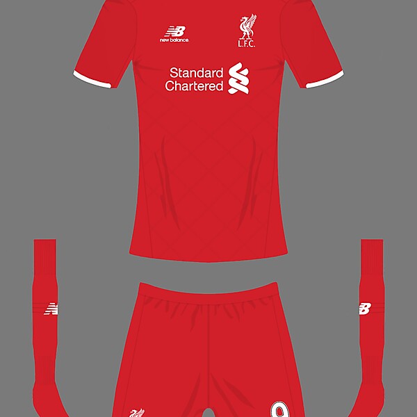 Liverpool FC new balance home kit