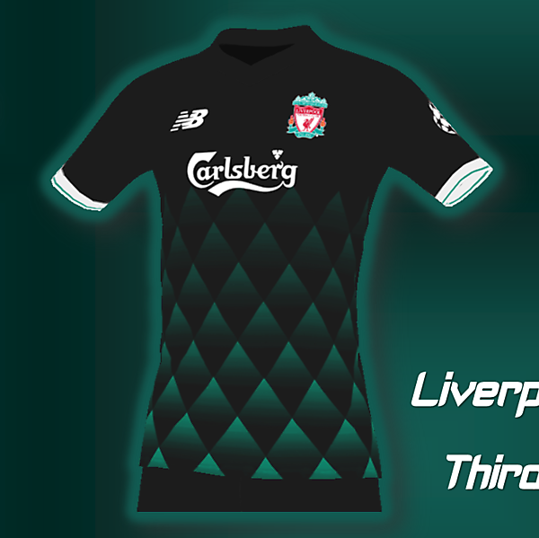 Liverpool Third Kit edition Carlsberg