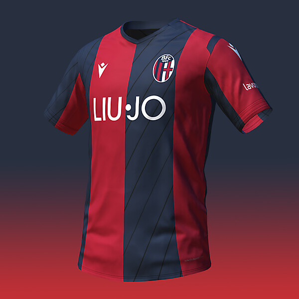 macron Bologna Home Shirt Concept