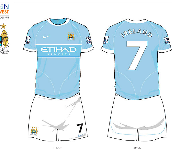 Fantasy Manchester City Home Kit