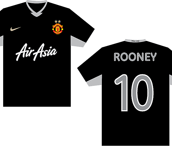 Man Utd Away Kit 2