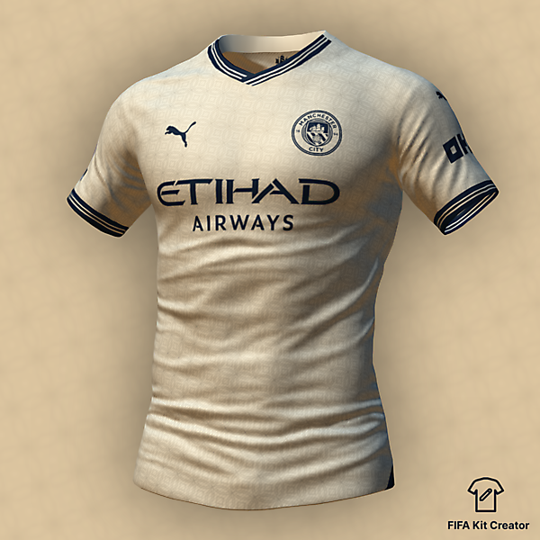 Manchester City away concept