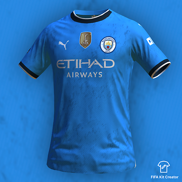 Manchester City home concept