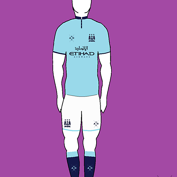 Manchester City Home kit by AG Sports Co.