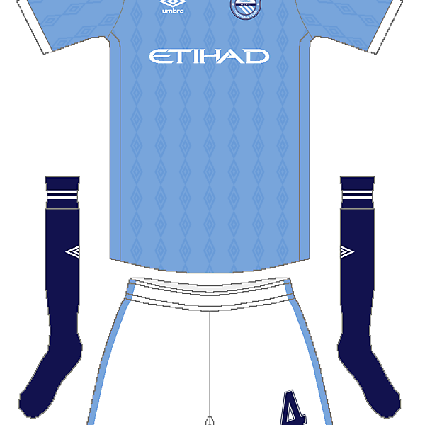 Manchester City Umbro Home Kit