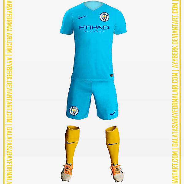 Manchester City x Yellow Socks 16-17