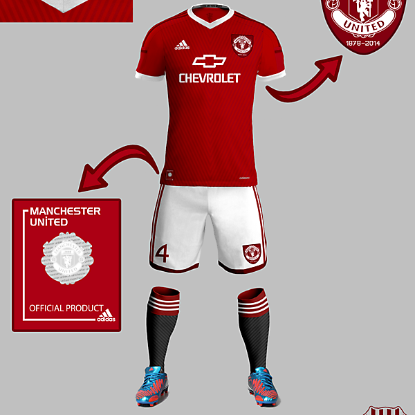 Manchester United Home 15-16