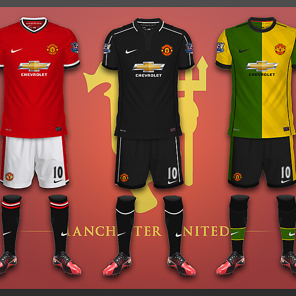 Manchester United Kits - Chevrolet