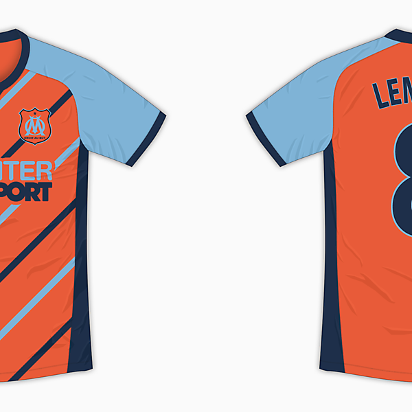 Marseille Away Kit - Le Coq Sportif