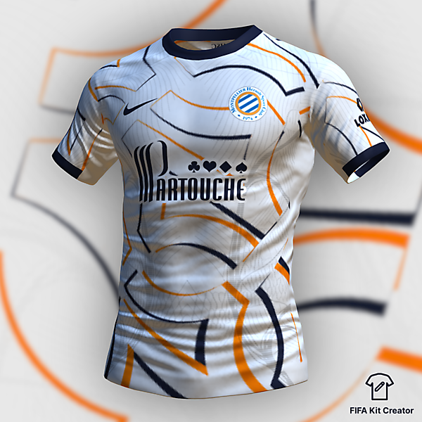 Montpellier away concept