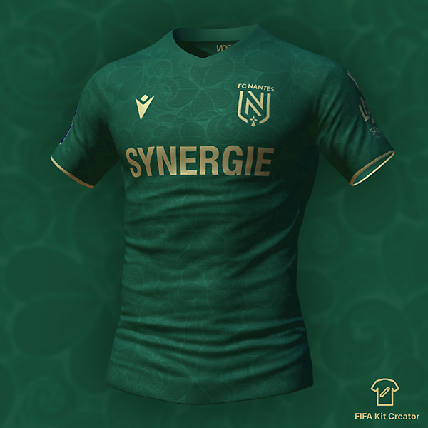 Nantes away concept