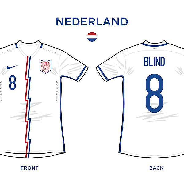 Nederland Away 2016/17