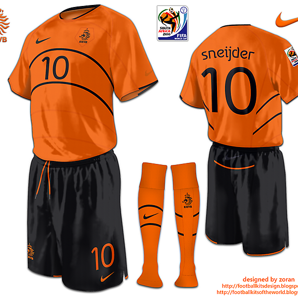 Netherlands World Cup 2010 fantasy home