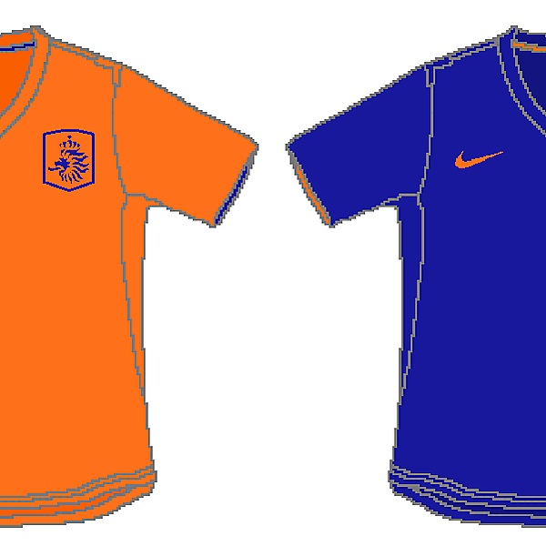 Netherlands Nike World Cup Kits