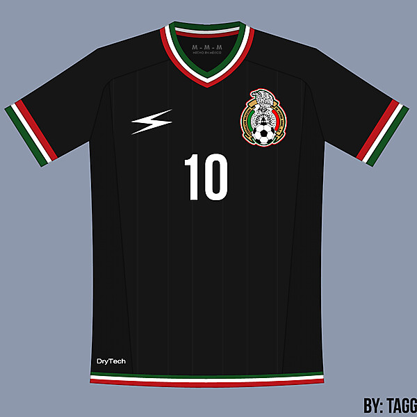 Mexico Black Away Kit 