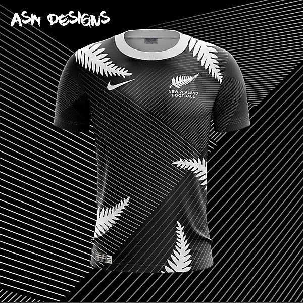 New Zealand Nike 2018 Home Kit