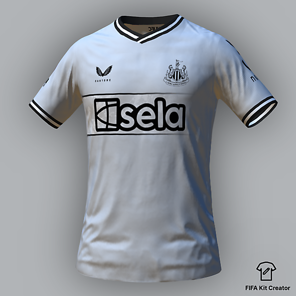 Newcastle United away concept